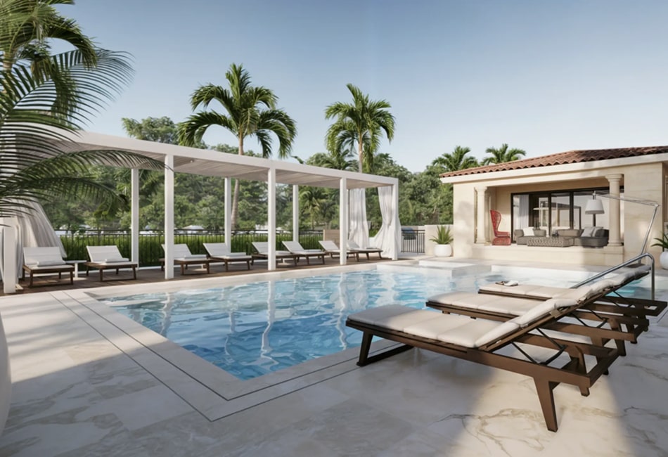 Palazzo Bayfront Naples pool deck