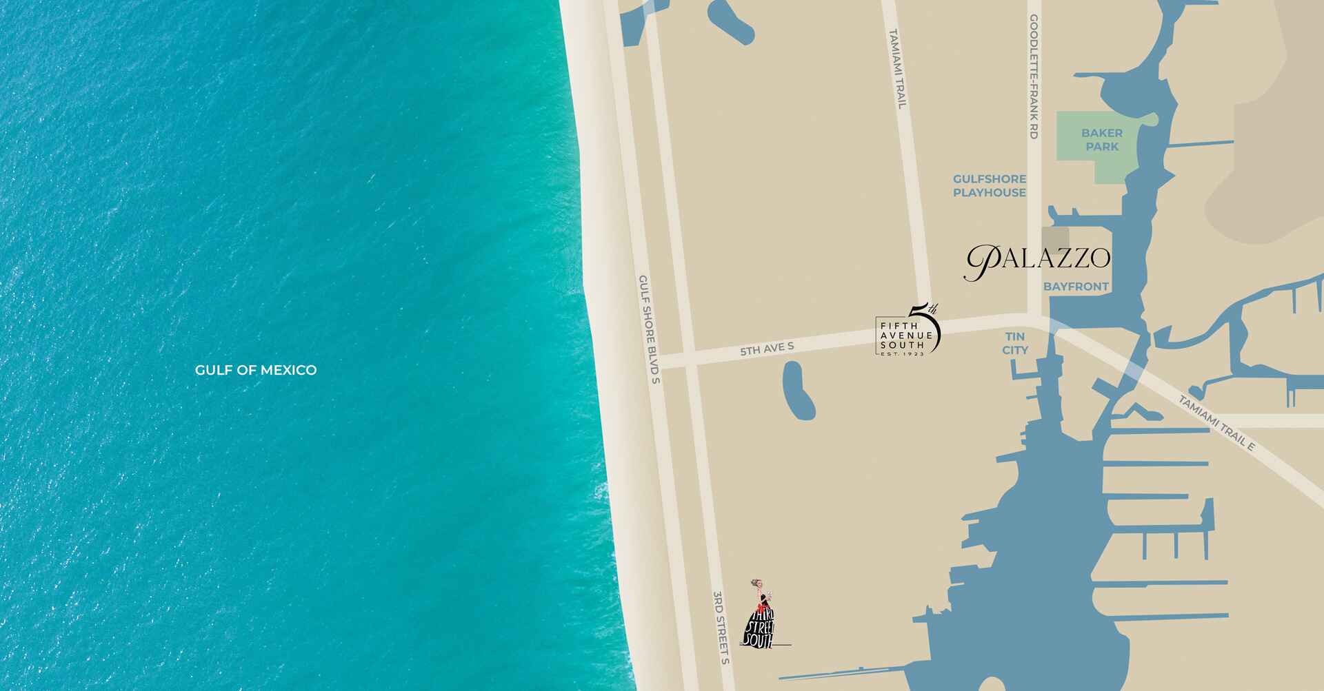 Palazzo Location Map